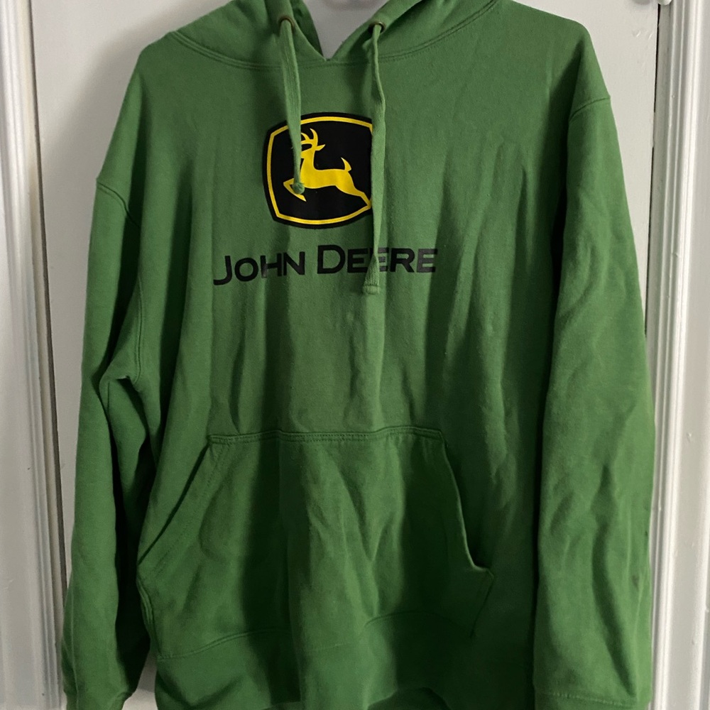 John Deere Green Pullover Hoodie